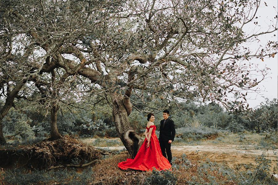Bintan Sand Dunes Pre-Wedding Photoshoot