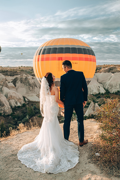 Cappadocia Pre-Wedding Hot Air Balloon