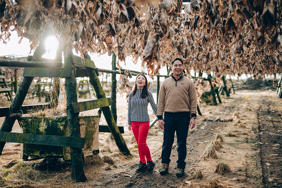 Iceland Reykjanes Autumn Casual Couple Photoshoot