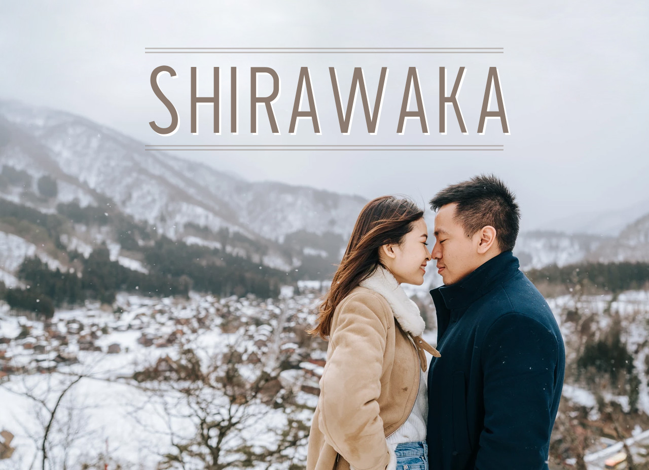 Japan Shirakawa Go Pre-Wedding Photoshoot Promotion