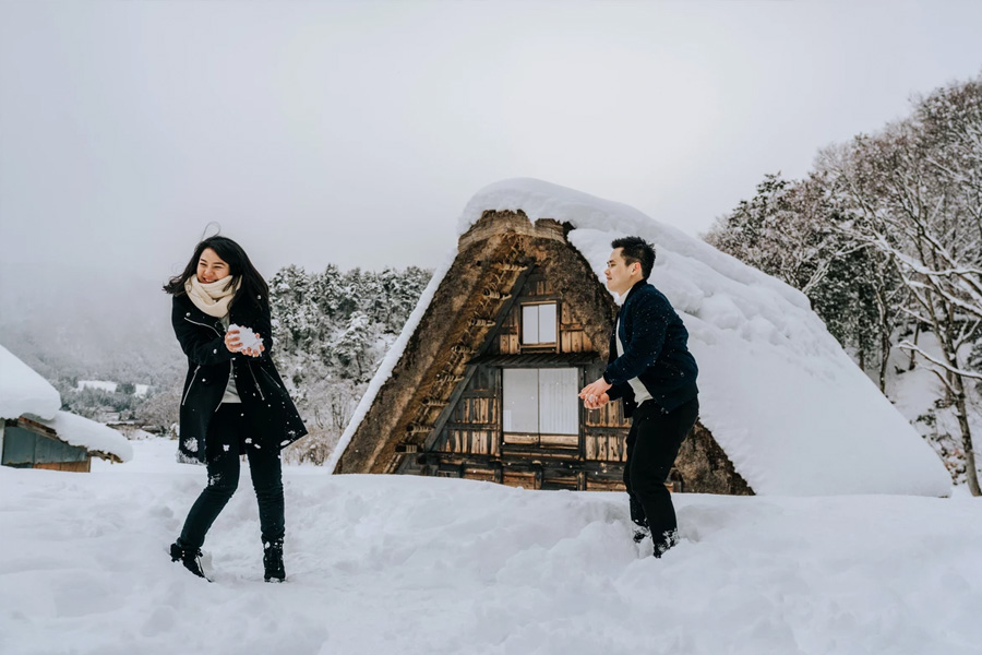 Shirakawa Winter Snow Photoshoot